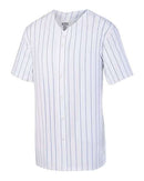 Augusta Sportswear - Pinstripe Full Button Baseball Jersey - 1685