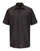 Red Kap - Short Sleeve Automotive Crew Shirt - Long Sizes - SY20L