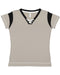 LAT - Women's Lace Up Fine Jersey Tee - 3533