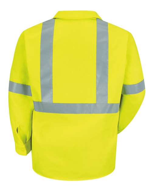 Red Kap - High Visibility Work Shirt Tall Sizes - SS14HVT