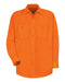 Red Kap - Enhanced Visibility Long Sleeve Work Shirt Long Sizes - SS14L