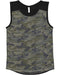 LAT - Men's Contrast Back Fine Jersey Tank - 6919