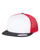 YP Classics - Flat Bill Foam Trucker Cap - 6005