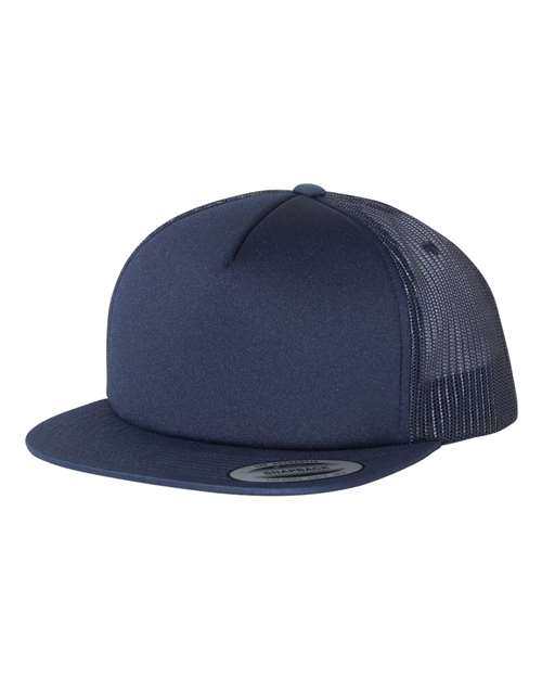 YP Classics - Flat Bill Foam Trucker Cap - 6005