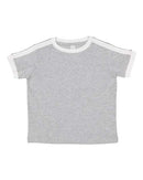 Rabbit Skins - Toddler Retro Ringer Fine Jersey Tee - 3032