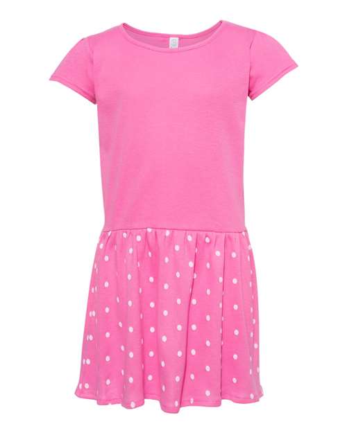 Rabbit Skins - Toddler Baby Rib Dress - 5323