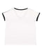 LAT - Women's Curvy Retro Ringer Premium Jersey V-Neck Tee - 3832