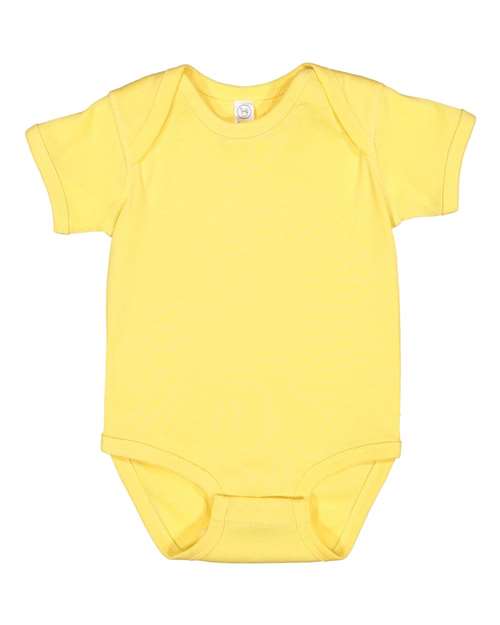 Rabbit Skins - Infant Baby Rib Bodysuit - 4400