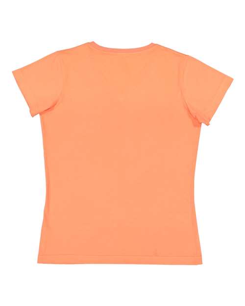 LAT - Women's V-Neck Fine Jersey Tee - 3507 (More Color)