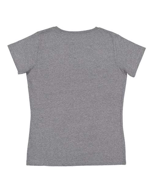 LAT - Women's V-Neck Premium Jersey Tee - 3587