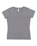 LAT - Women's V-Neck Premium Jersey Tee - 3587