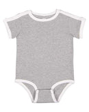 Rabbit Skins - Infant Retro Ringer Fine Jersey Bodysuit - 4432