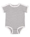 Rabbit Skins - Infant Retro Ringer Fine Jersey Bodysuit - 4432