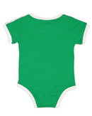 Rabbit Skins - Infant Retro Ringer Fine Jersey Bodysuit - 4432