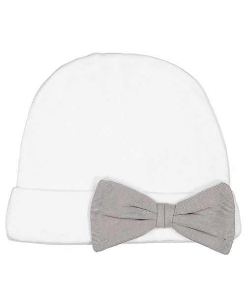 Rabbit Skins - Premium Jersey Infant Bow Cap - 4453