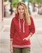 J. America - Women’s Relay Hooded Sweatshirt - 8651