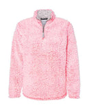 J. America - Women’s Epic Sherpa Quarter-Zip Pullover - 8451