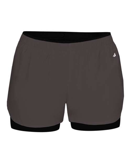 Badger - Women's Double Up Shorts - 6150