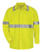 Bulwark - High Visibility Long Sleeve Work Shirt - SMW4