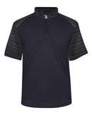 Badger - Sport Stripe Quarter Zip T-Shirt - 4132