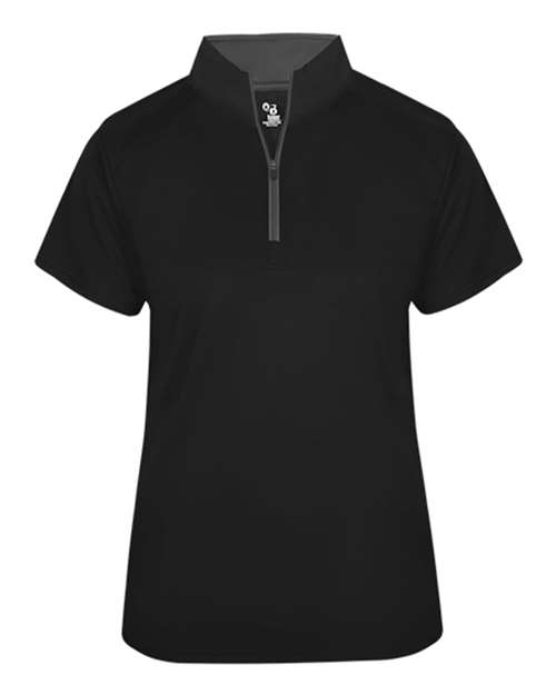 Badger - Women's B-Core Quarter-Zip T-Shirt - 4137