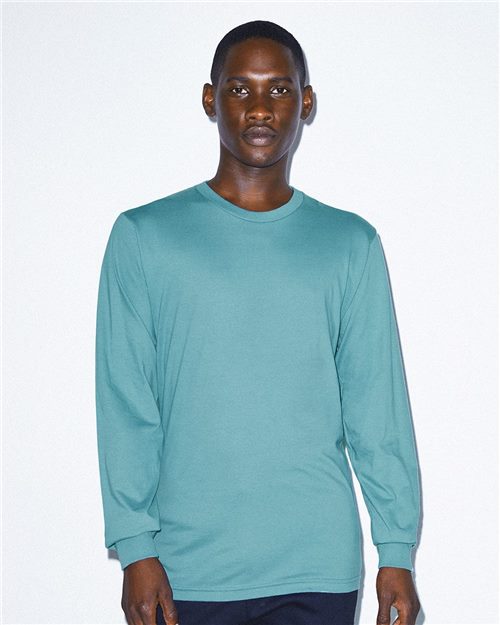 American Apparel - Unisex Organic Fine Jersey Long Sleeve Tee - 2007ORGW