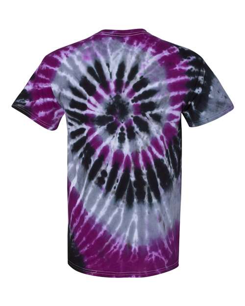 Dyenomite - Multi-Color Spiral Tie-Dyed T-Shirt - 200MS