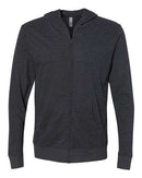 Next Level - Sueded Long Sleeve Hooded Full Zip - 6491