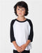 American Apparel - Toddler 50/50 Poly/Cotton Three-Quarter Sleeve Tee - BB153W