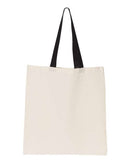 OAD - Contrast-Color Handle Tote - OAD105