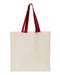 OAD - Contrast-Color Handle Tote - OAD105