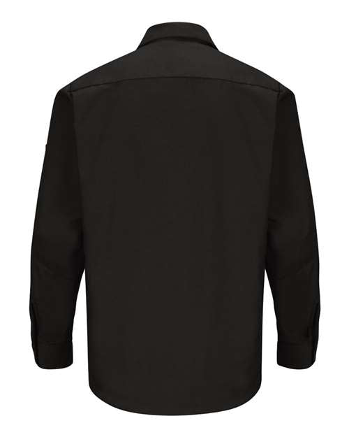 Red Kap - Long Sleeve Automotive Crew Shirt - SY10