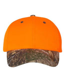 Outdoor Cap - Blaze Crown with Camo Visor Cap - 202IS