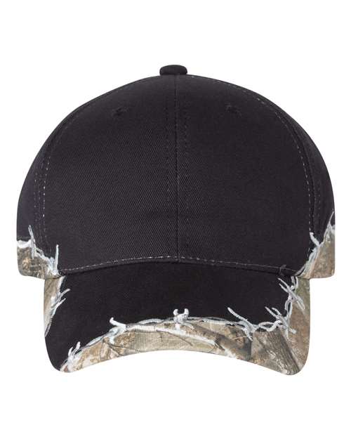 Outdoor Cap - Camo with Barbed Wire Cap - BRB605