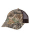 Outdoor Cap - Mesh-Back Camo with Flag Undervisor Cap - CWF310