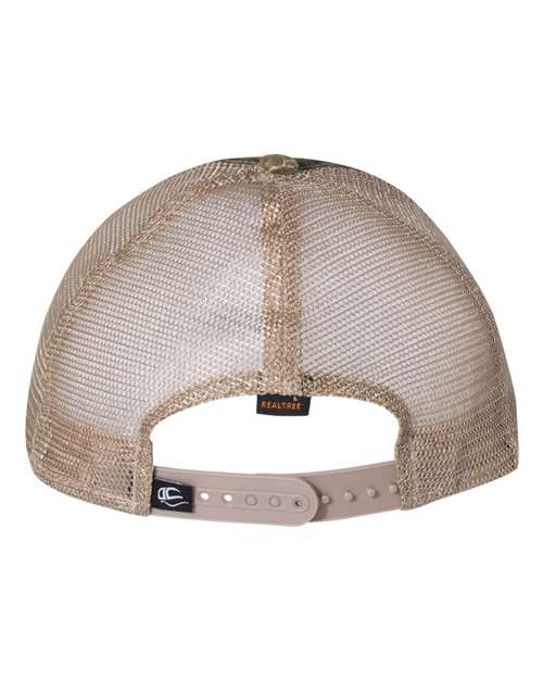 Outdoor Cap - Oil-Stained Camo Mesh-Back Trucker Cap - OSC100M