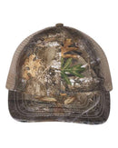 Outdoor Cap - Oil-Stained Camo Mesh-Back Trucker Cap - OSC100M