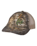 Outdoor Cap - Oil-Stained Camo Mesh-Back Trucker Cap - OSC100M