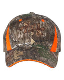 Outdoor Cap - Camo with Hi-Vis Trim Cap - CBI305