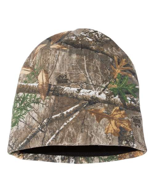 Outdoor Cap - Reversible 8" Knit Camo Cap - CMK405