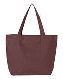 Q-Tees - 25L Zippered Tote - Q611