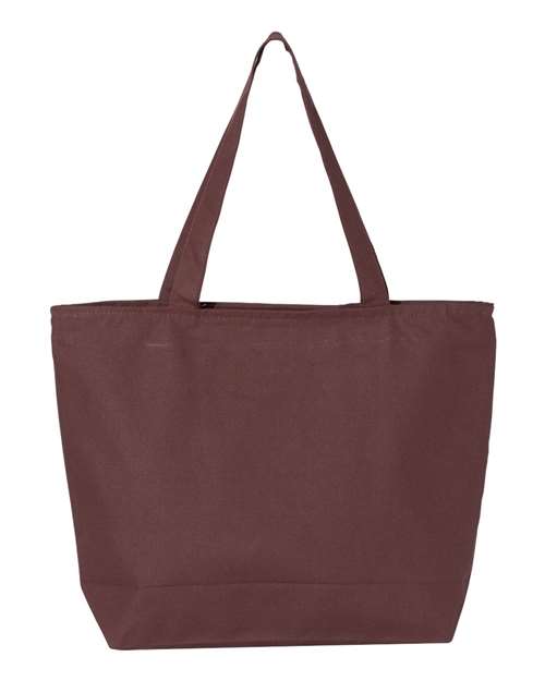 Q-Tees - 25L Zippered Tote - Q611