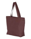 Q-Tees - 25L Zippered Tote - Q611