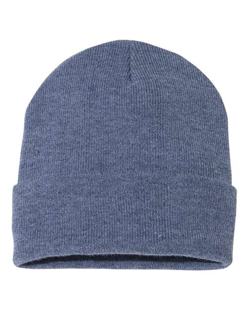 Sportsman - Solid 12" Cuffed Beanie - SP12