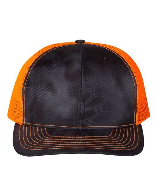 Richardson - Patterned Snapback Trucker Cap - 112P