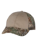 Outdoor Cap - Camo with Pigment-Dyed Twill Front Cap - PDC100