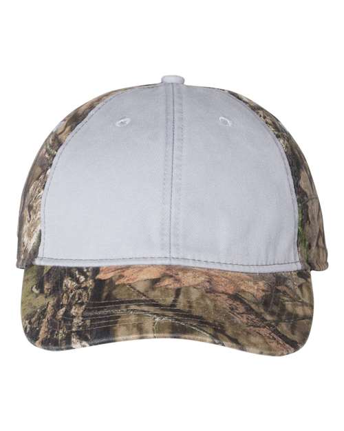 Outdoor Cap - Camo with Pigment-Dyed Twill Front Cap - PDC100