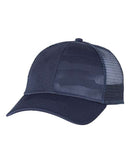 Outdoor Cap - Debossed Stars and Stripes Mesh-Back Cap - USA750M