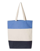 Q-Tees - 11L Tri-Color Tote - Q125900