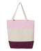 Q-Tees - 11L Tri-Color Tote - Q125900